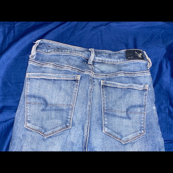 American Eagle Blue skinny Jeans - Picture 1 of 3